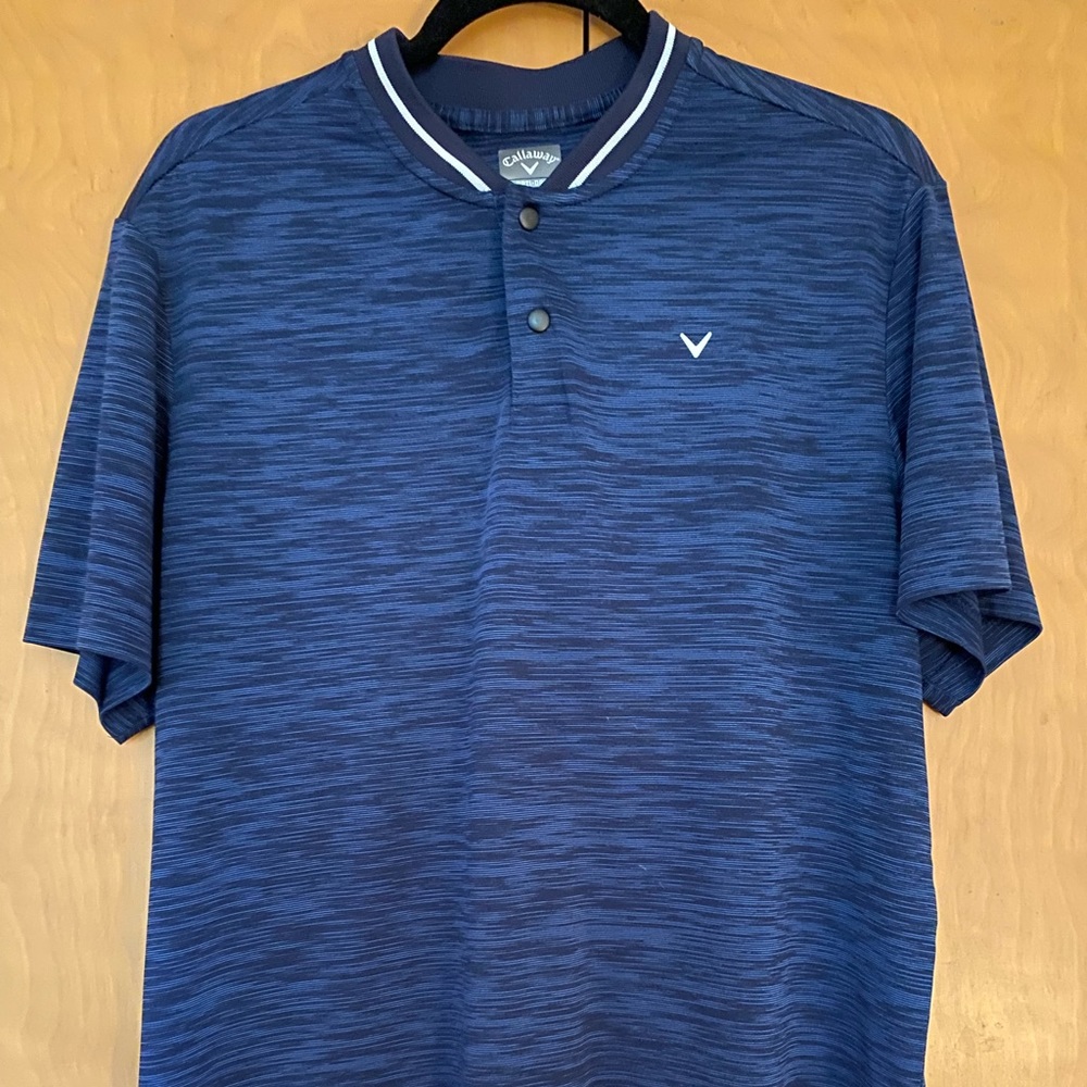 Men’s Callaway Henley golf polo